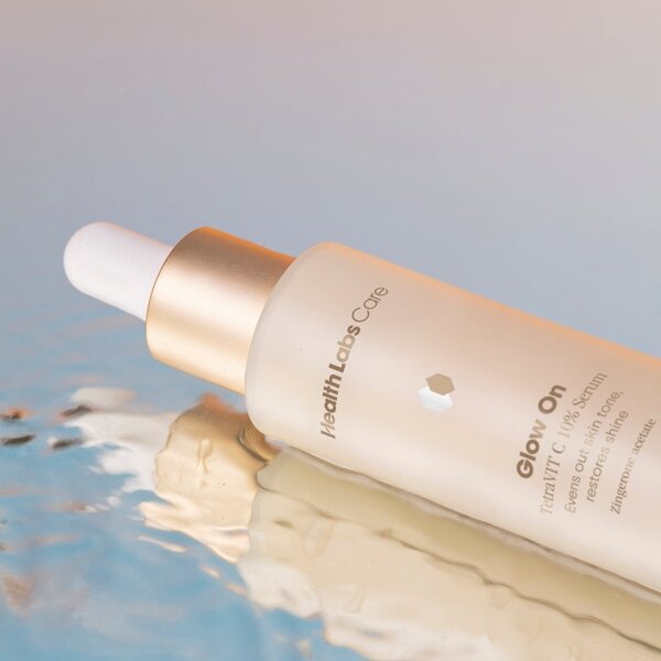 HealthLabs Care vitamin C serum Glow On 30ml, imported from the UK