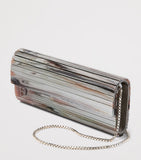 Jimmy Choo Sweetie clutch bag with panelled design - British product