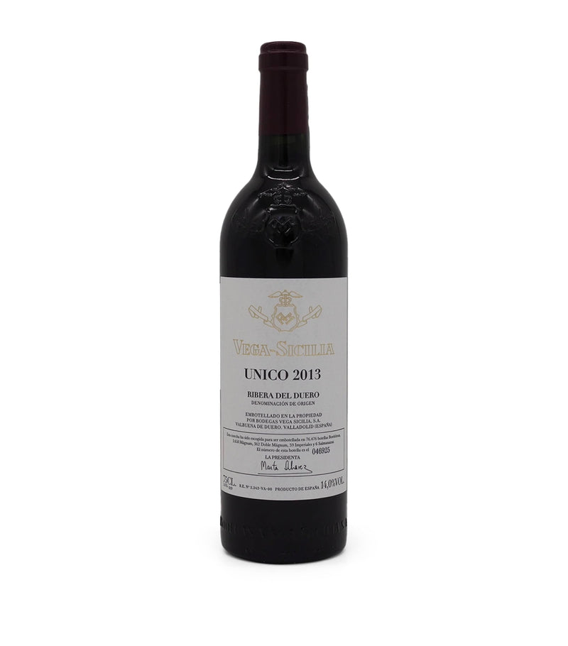 Vega Sicilia Unico 2013 red wine 75cl (British brand)