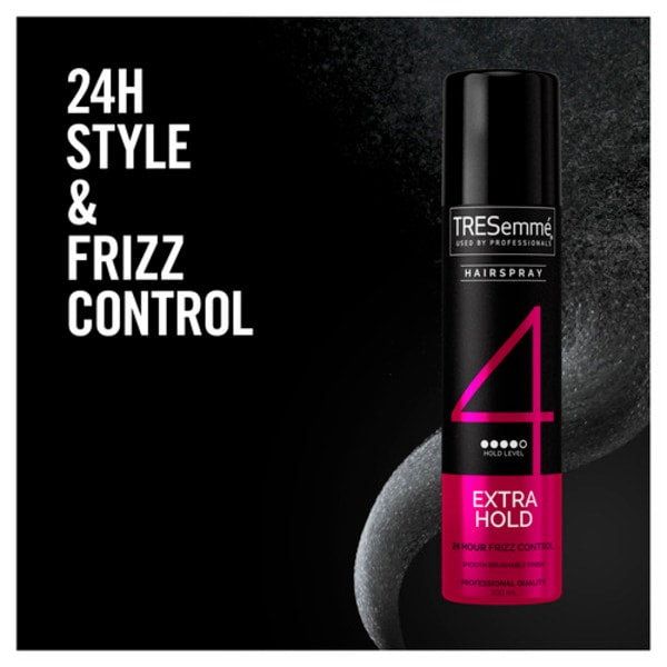 TRESemmé Extra Hold Hairspray 24 Hour Frizz Control 100ml (British brand)