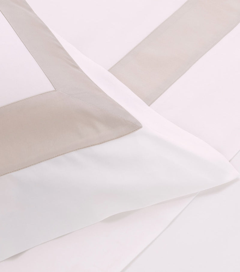 Frette Cotton Breeze Border Oxford pillowcase 51x71cm - British product