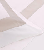 Frette Cotton Breeze Border Oxford pillowcase 51x71cm - British product