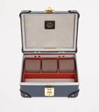Globe-Trotter Centenary 3-slot watch case, UK version