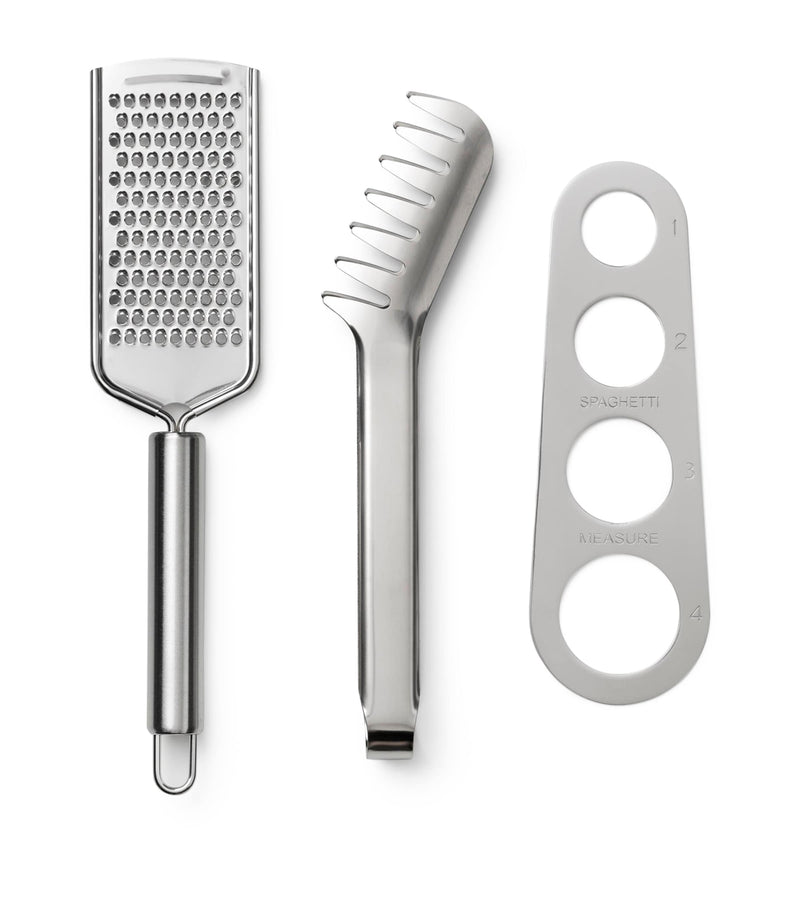 Printworks stainless steel pasta tool set, imported from the UK
