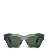 Harrods Alaïa Acetate Melted Square Sunglasses- Buy online at McGrocer