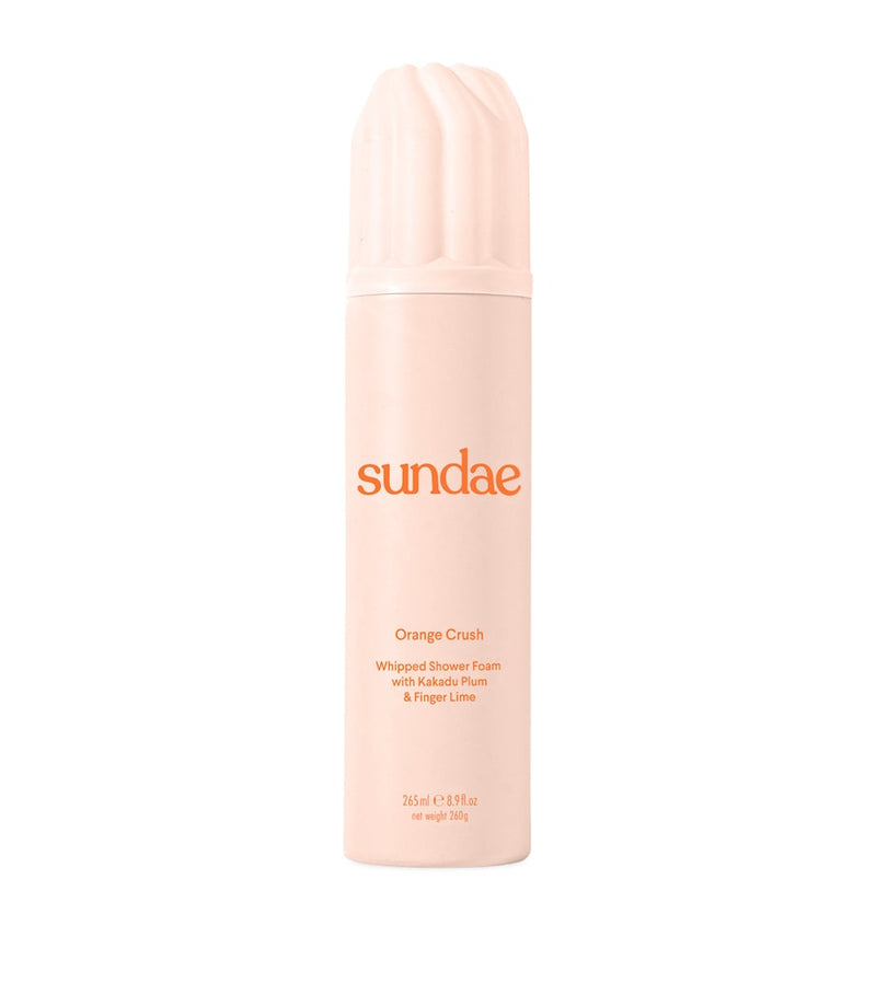 Sundae Body Orange Crush whipped shower foam 265ml, imported from the UK