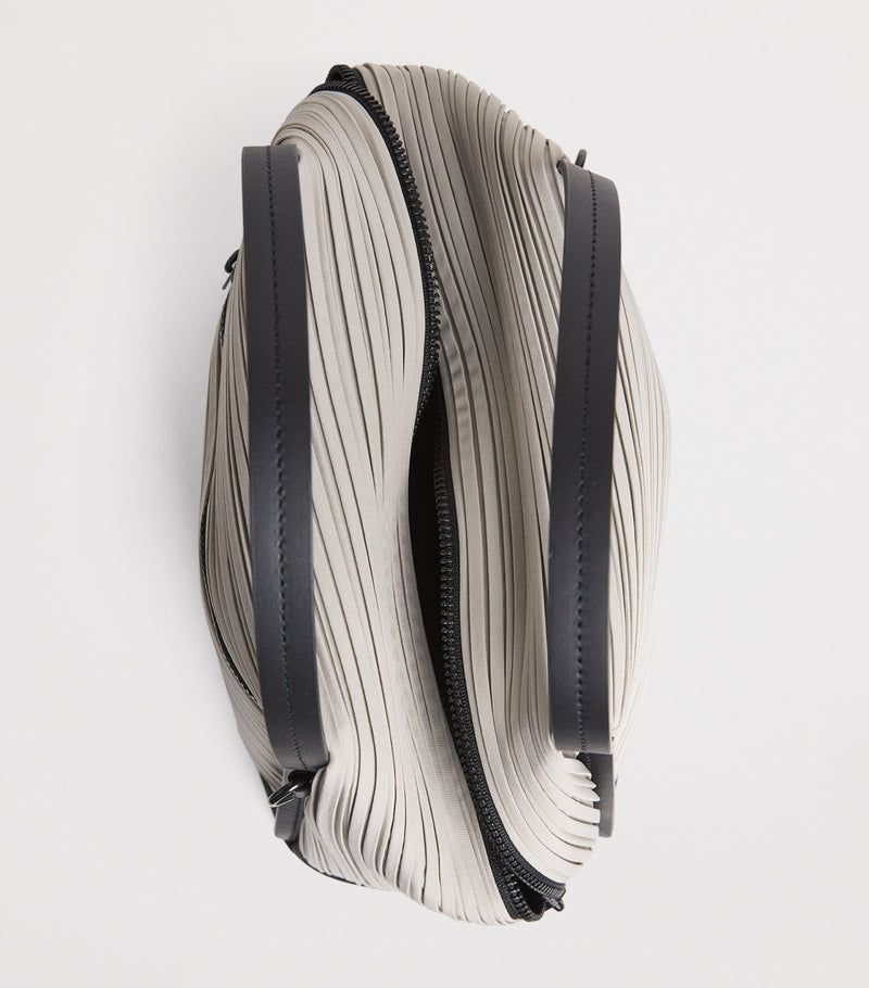 Issey Miyake Pleats Please bias pleats top-handle bag, imported from the UK