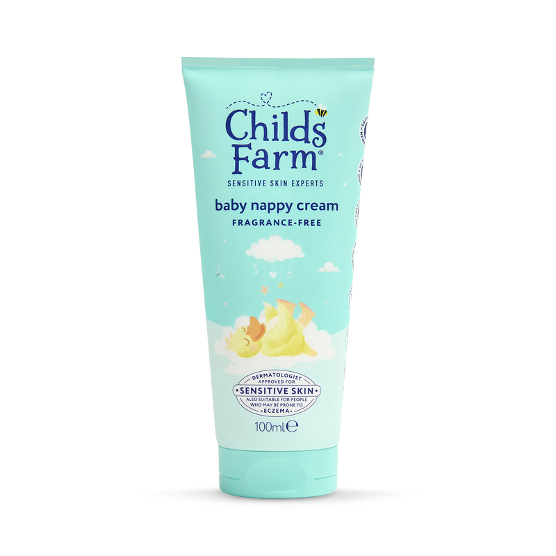 Childs Farm Baby Windelcreme ohne Duft 100ml - Britisches Produkt