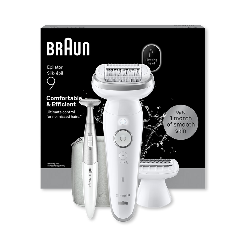 Braun Silk·épil 9 wet and dry epilator (British brand)