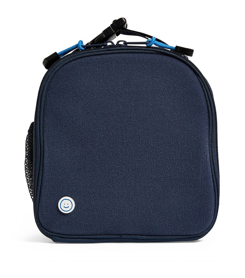 Becco Bags customisable lunch box with patches (British brand)