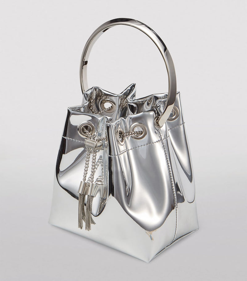 Jimmy Choo Bon Bon top-handle bag crystal handle imported from the UK
