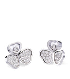 Chopard Happy Hearts white gold diamond earrings (British brand)