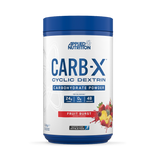 Holland & Barrett Applied Nutrition Carb X Powder Fruit Burst Carbohydrate Supplement 1.2kg- Buy online at McGrocer