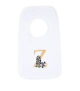 Harrods Paint My Dreams Cotton 'Z' Monogram Bib- Buy online at McGrocer