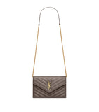 Saint Laurent calfskin envelope chain wallet - British product