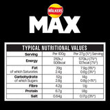 Walkers Max Strong Fiery Prawn Cocktail Multipack Crisps 6 per pack - McGrocer