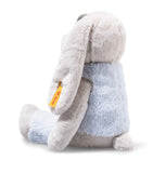 Steiff Hoppie Rabbit plush toy in ski outfit 30cm, imported from the UK