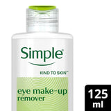 Superdrug Simple Kind to Skin Eye Make-Up Remover 125ml- Buy online at McGrocer