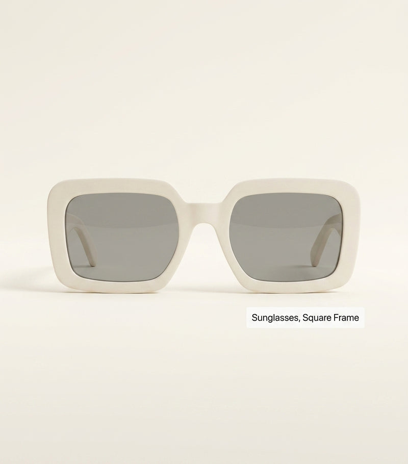 Celine oversized square Triomphe sunglasses, UK version