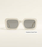 Celine oversized square Triomphe sunglasses, UK version