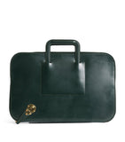 Swaine leather Salisbury briefcase handmade London, UK version