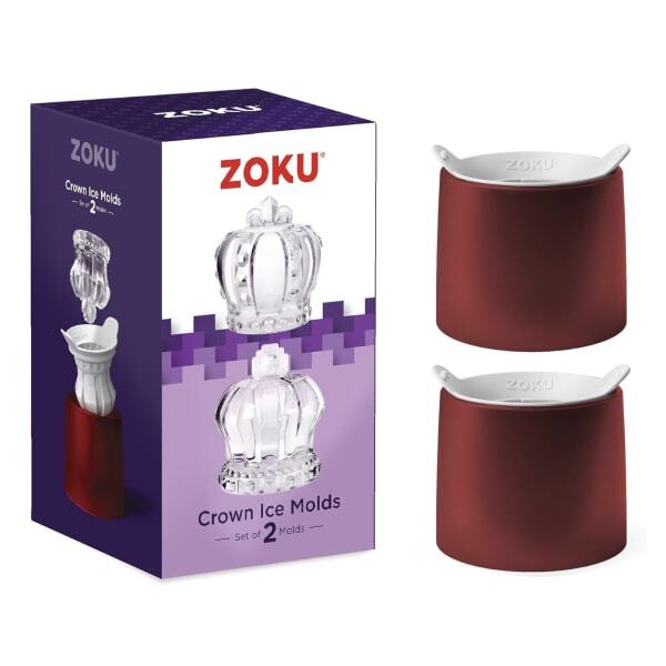 Zoku crown ice moulds 2-pack tray set, UK version