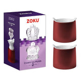 Zoku crown ice moulds 2-pack tray set, UK version