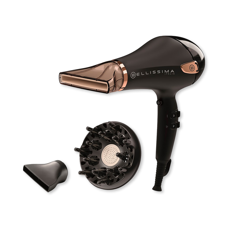 Bellissima Italia ceramic hair dryer, imported from the UK
