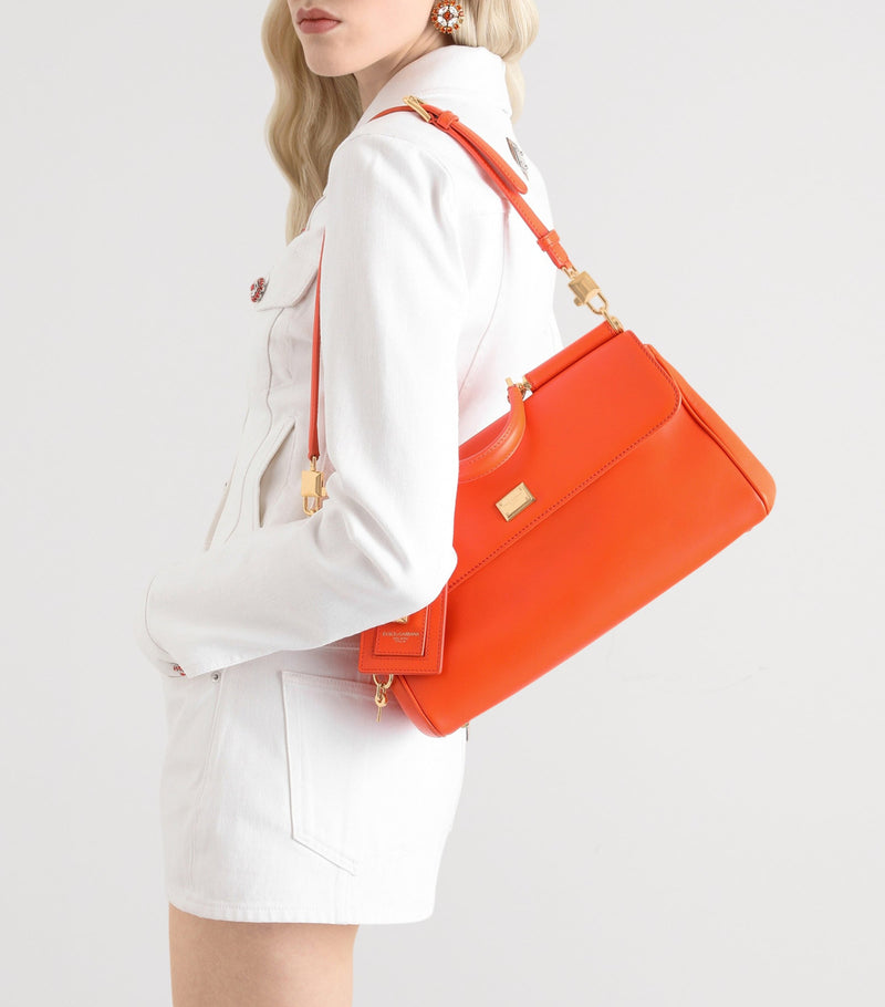 Dolce&Gabbana My Sicily leather top-handle bag, imported from the UK