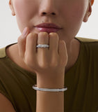Piaget White Gold Possession Décor Palace Bangle, imported from the UK