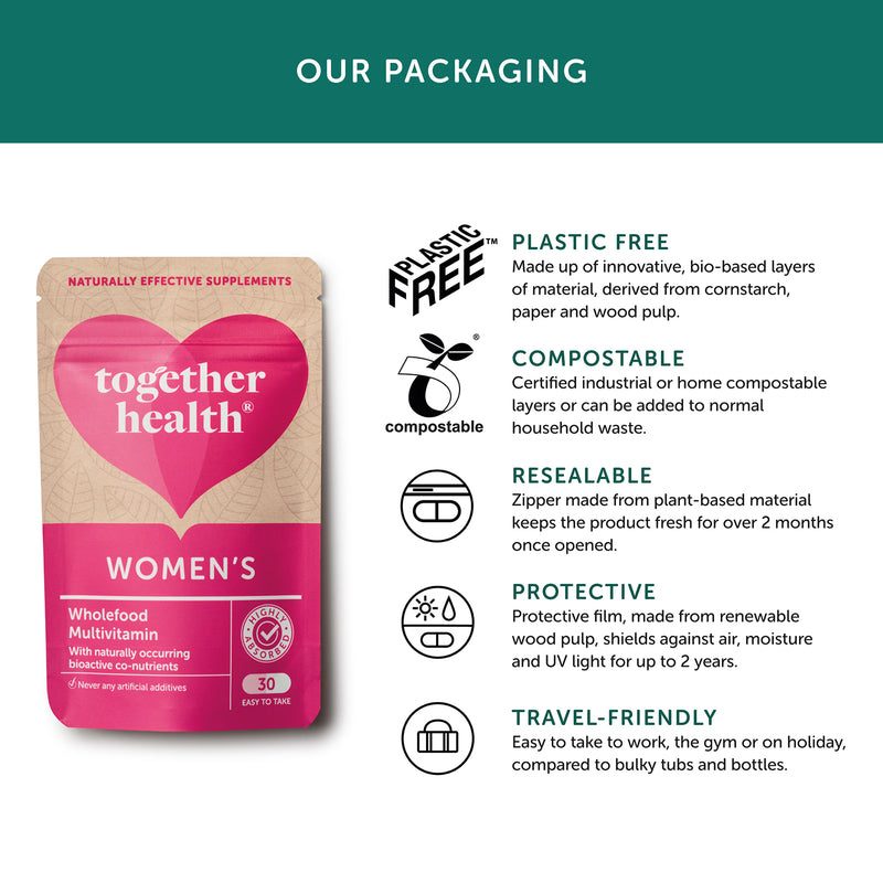 Together Health Women's Multivitamin 30 capsules (British brand)