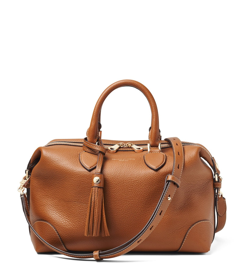 Aspinal of London Hudson bowling bag midi leather, UK version