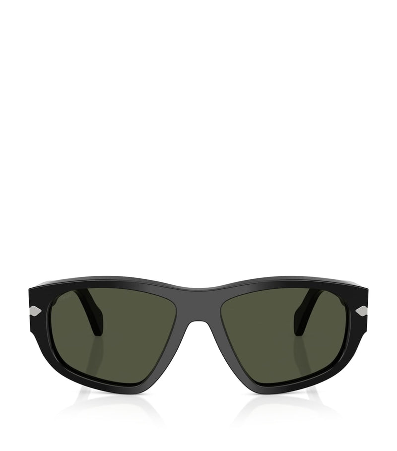 Persol acetate irregular sunglasses, imported from the UK