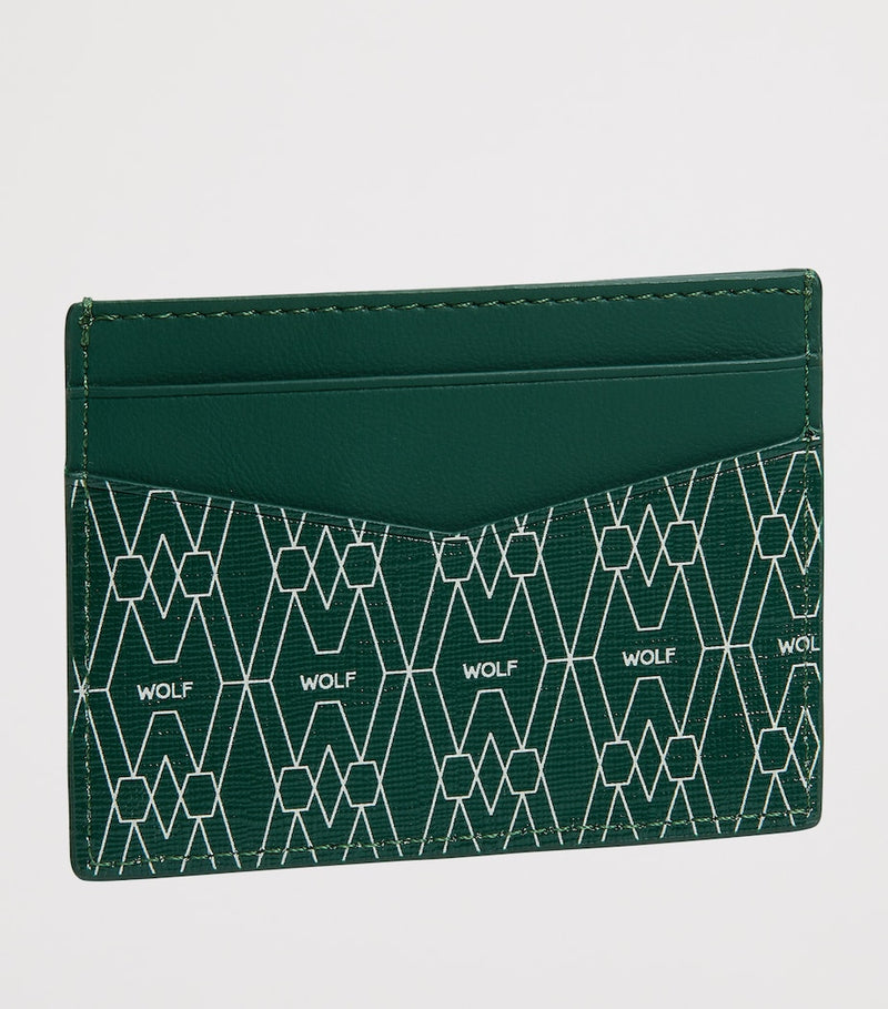 WOLF Signature Card Holder recycled plastic apple peel (British brand)