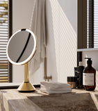 Simplehuman round sensor touch mirror 5x magnification (British brand)