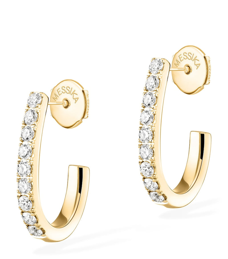 Messika Gatsby earrings 0.25ct diamond, UK version