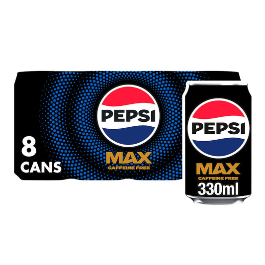 Pepsi Max No Caffeine 8x330ml Bigger multipacks Sainsburys   