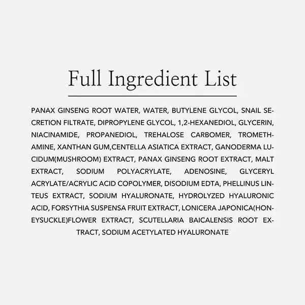 Beauty Of Joseon Revive Serum Ginseng Snail Mucin 30ml - British product
