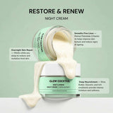 Glow Cocktail Reset & Renew Night Cream 50ml - British product