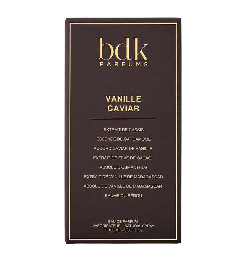 BDK Parfums Vanille Caviar Eau de Parfum 100ml, UK version