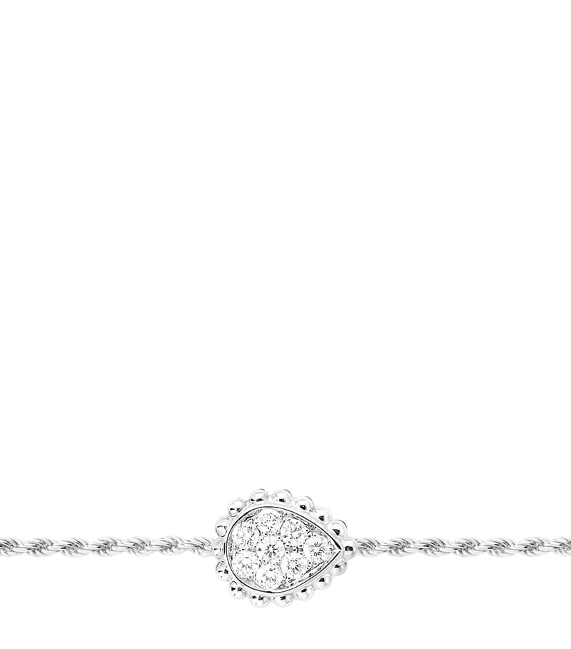 Boucheron Serpent Bohème extra small white gold diamond bracelet - British product