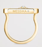 Messika So Move yellow gold diamond ring 0.10ct - British product