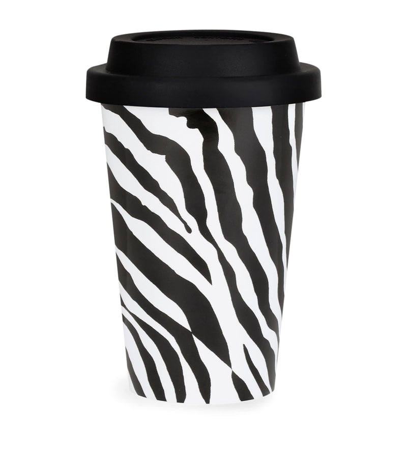 Dolce&Gabbana Casa ceramic zebra travel mug - British product