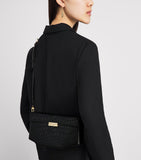 Toteme croc-embossed leather shoulder bag, UK version