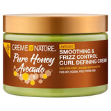 Superdrug Creme of Nature Pure Honey Avocado Smoothing Curl Defining Cream 326g- Buy online at McGrocer