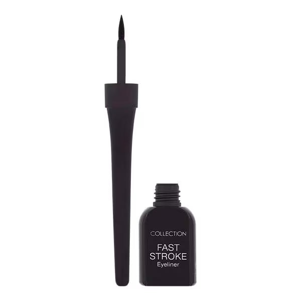 Collection Fast Stroke Eye Liner Black 3.8g tube - British product