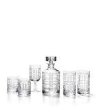 Ralph Lauren Hudson Plaid old-fashioned glasses set of two, imported from the UK