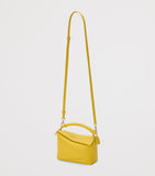 LOEWE Puzzle Edge top-handle bag in calfskin, imported from the UK