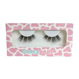 Superdrug Space Baby Glaze Strip Lashes False Eyelashes Faux Mink Clear Band- Buy online at McGrocer