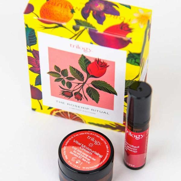 Trilogy Rosehip Ritual Set skincare gift set (British brand)